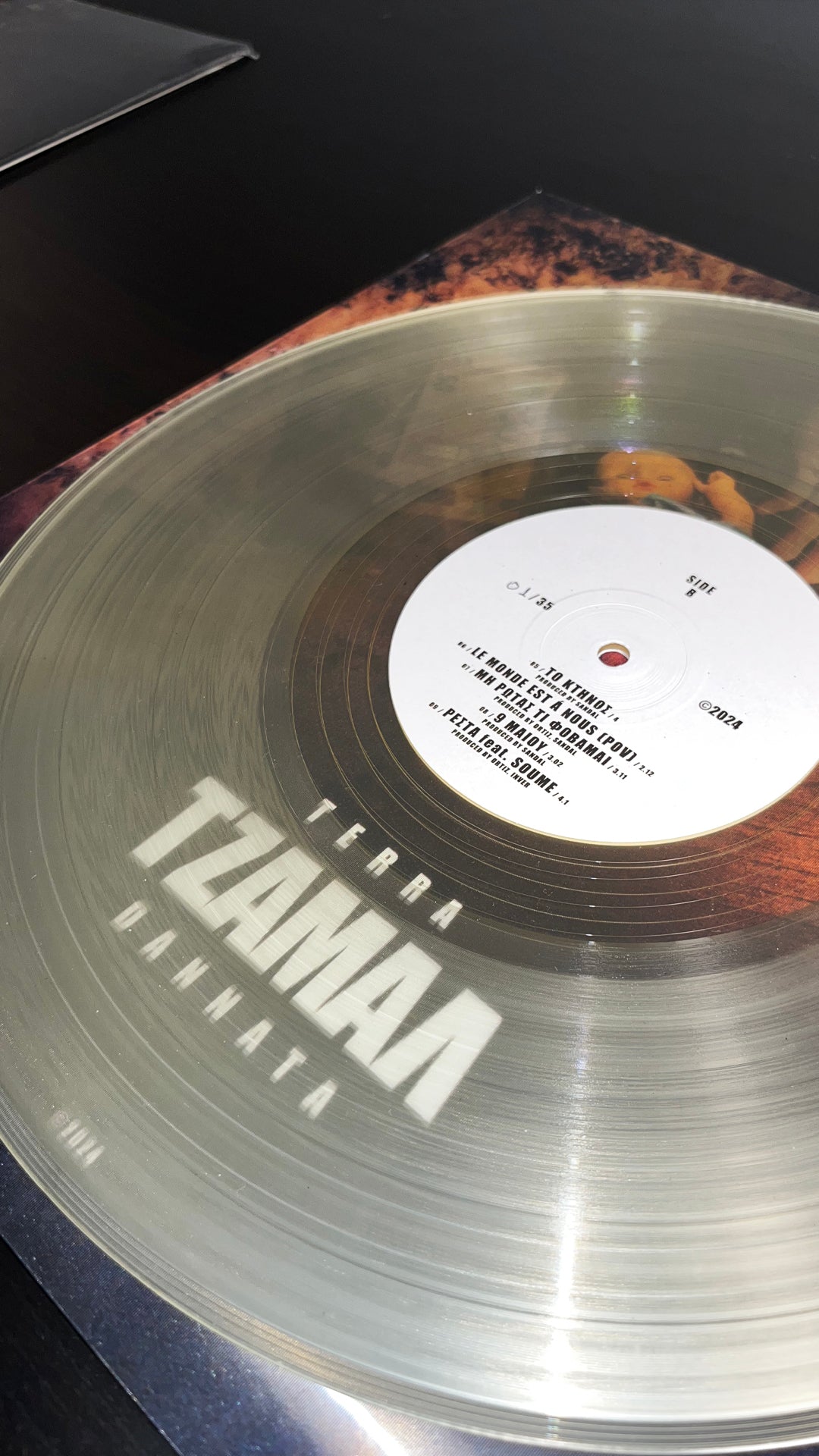 3D collective vinyl discs "TERRA DANNATA"